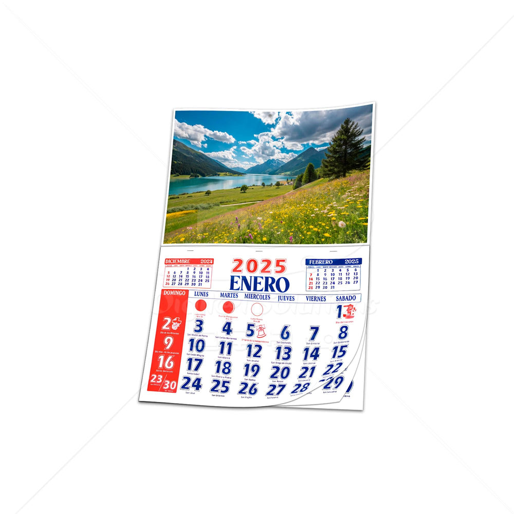 Calendario Santoral 12x15 PLG